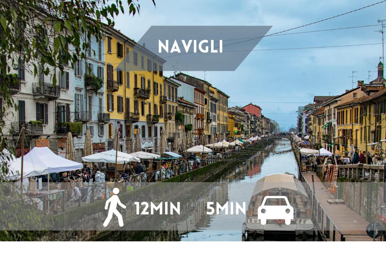 Апартаменты Loft Duomo Navigli 12 Min A Piedi Милан Экстерьер фото